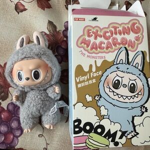 Exciting Macaron The Monsters sesame bean labubu